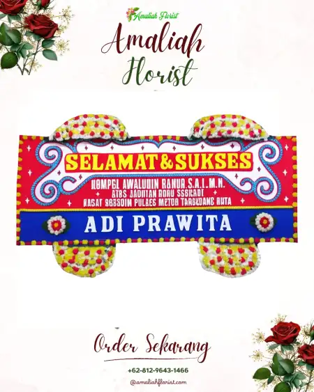 Papan Bunga Ucapan Selamat Pasar Lama